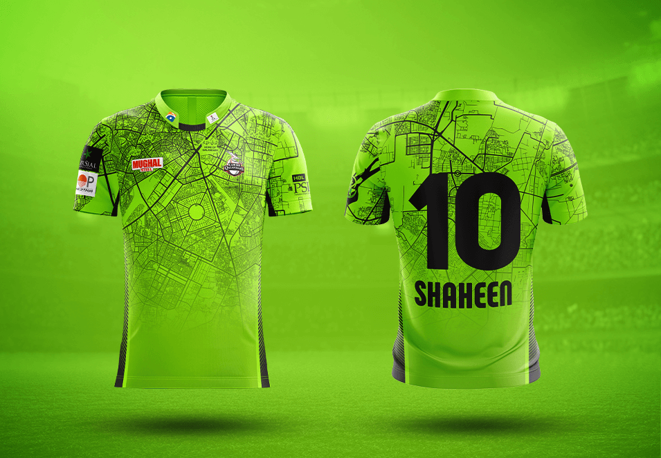 Lahore Qalandars Official Home Kit Lahore Qalandars